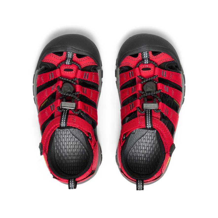 Little Kids' Newport H2 | Ribbon Red/Gargoyle - Image 4