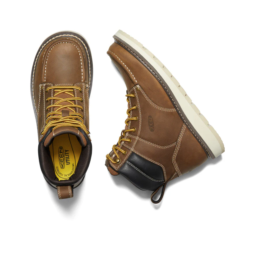 Men's Cincinnati 6" Boot (Soft Toe) | Belgian/Sandshell - Image 4
